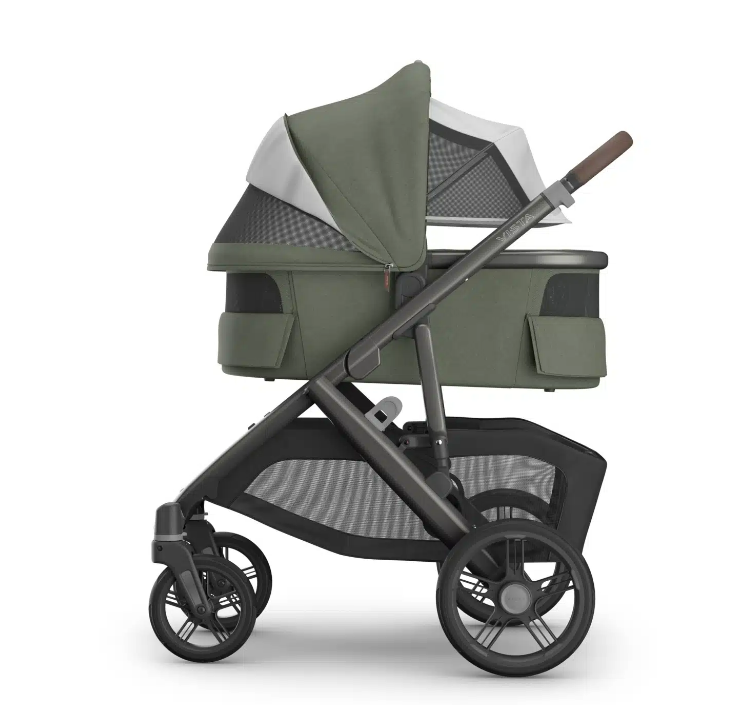 Uppababy | Wandelwagen Vista V3 incl. Draagmand Evelyn Meadow Green