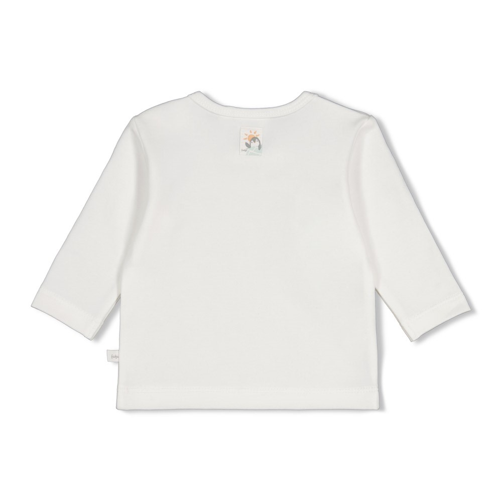 Feetje | T-shirt Uni Penguin Cuddles Off White