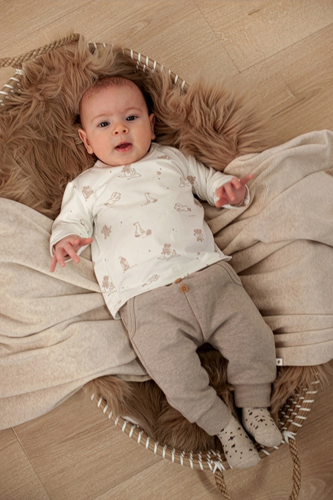 Feetje | Broek Uni The Cuddle Bruin Melange