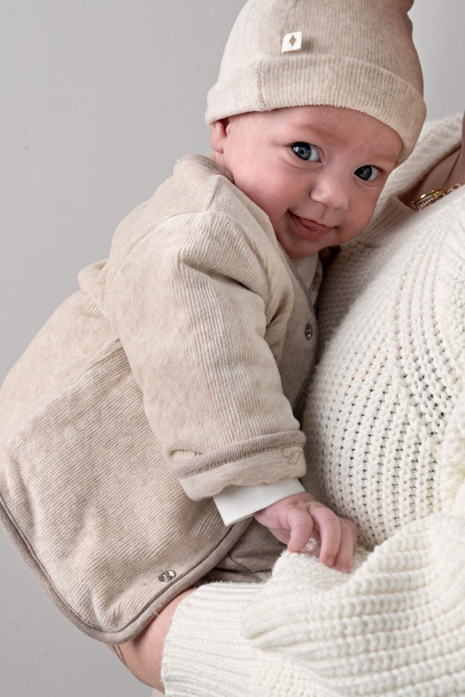 Feetje | Muts Uni The Cuddle Company Taupe Melange