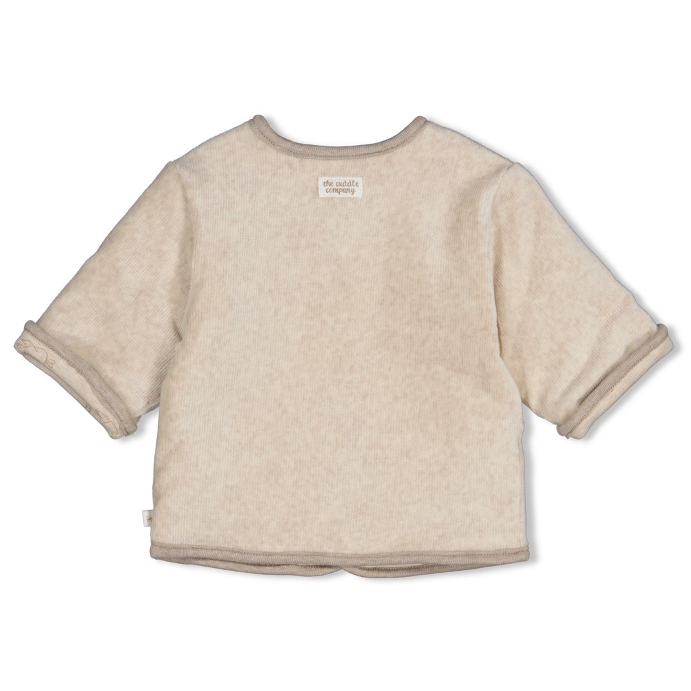 Feetje | Jas Uni The Cuddle Company Taupe Melange