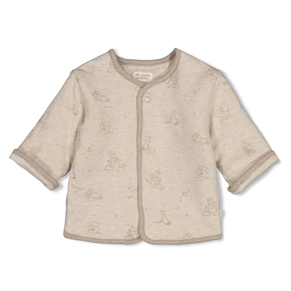 Feetje | Jas Uni The Cuddle Company Taupe Melange