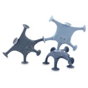 Trixie | Dierenspel met zuignappen 3 stuks - Mrs. Elephant familie blauw