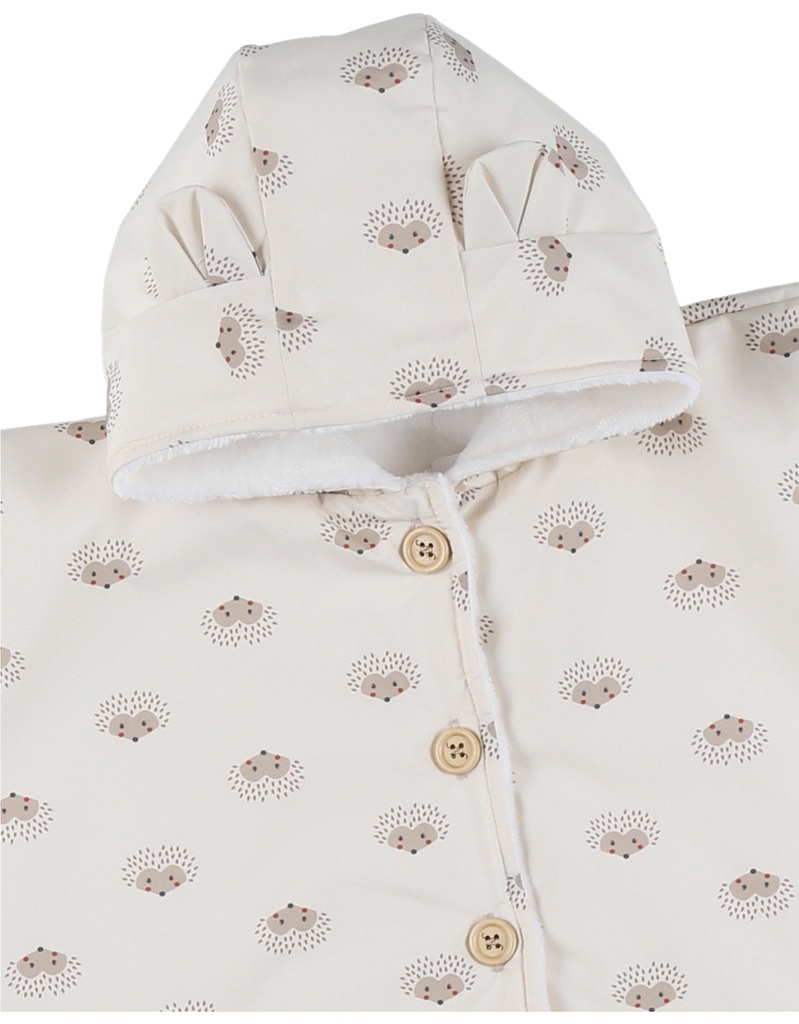 Noukies | Poncho Waterproof Pearl