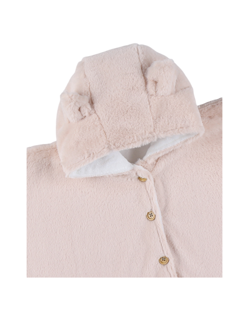 Noukies | Poncho Groloudoux met Oortjes Roze