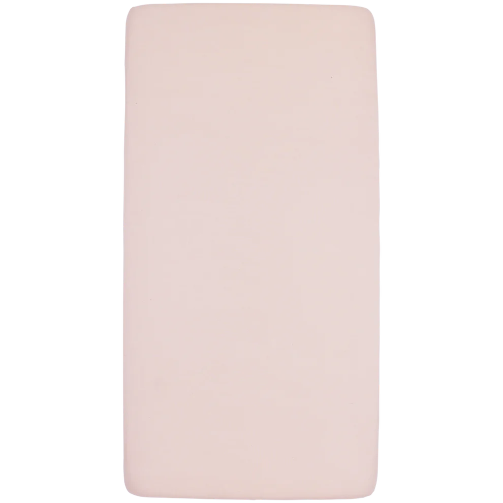 HOESLAKEN, 40x80/90cm, soft pink, roze, vr wieg/draagmand voor wandelwagen, uni, katoen, 100% katoen, 1 stuk(s)
