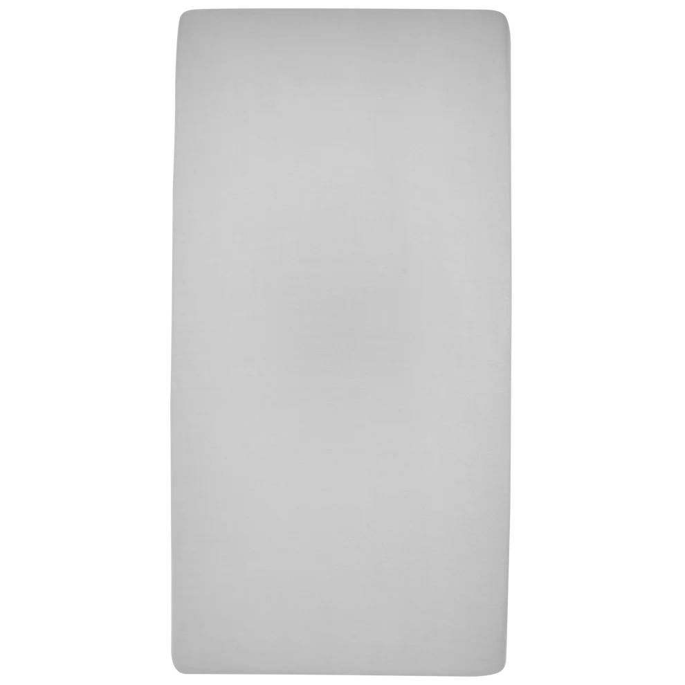 HOESLAKEN, 60x120cm, light grey, grijs, vr babybed 60x120, uni, katoen, 100% katoen, 1 stuk(s)