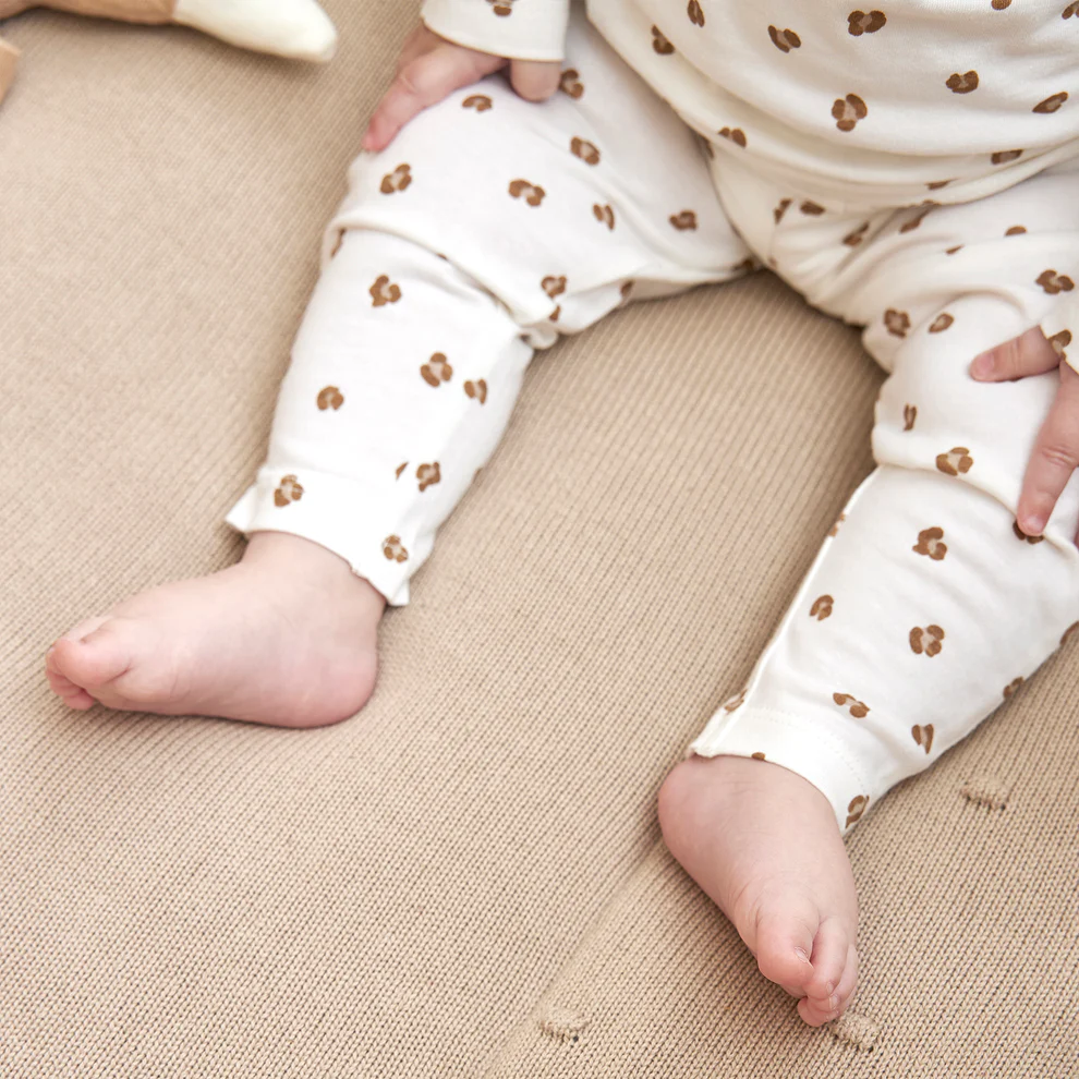 Meyco | Parklegger Mini Knots All Over 3D Mini Noppen Tricot/Teddy Zand 77x97cm