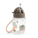 Done By Deer | Drinkfles Tiny Trails Rietjesfles Zand 280ml