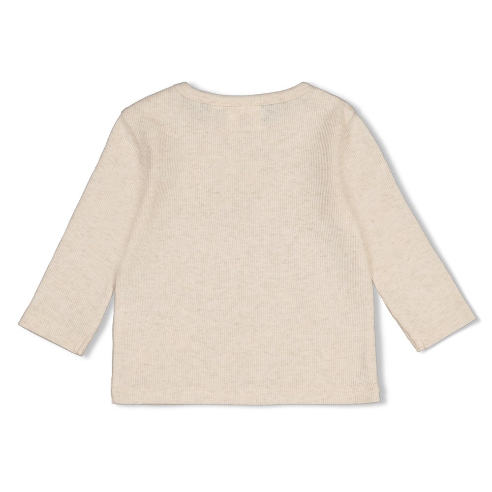 Feetje | T-shirt Uni Over The Moon For You Longsleeve Off White Melange