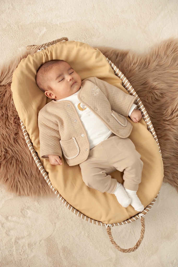 Feetje | Broek Uni Over The Moon For You Taupe 