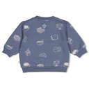 Feetje | Sweater Boys Breakfast Buddy Blauw