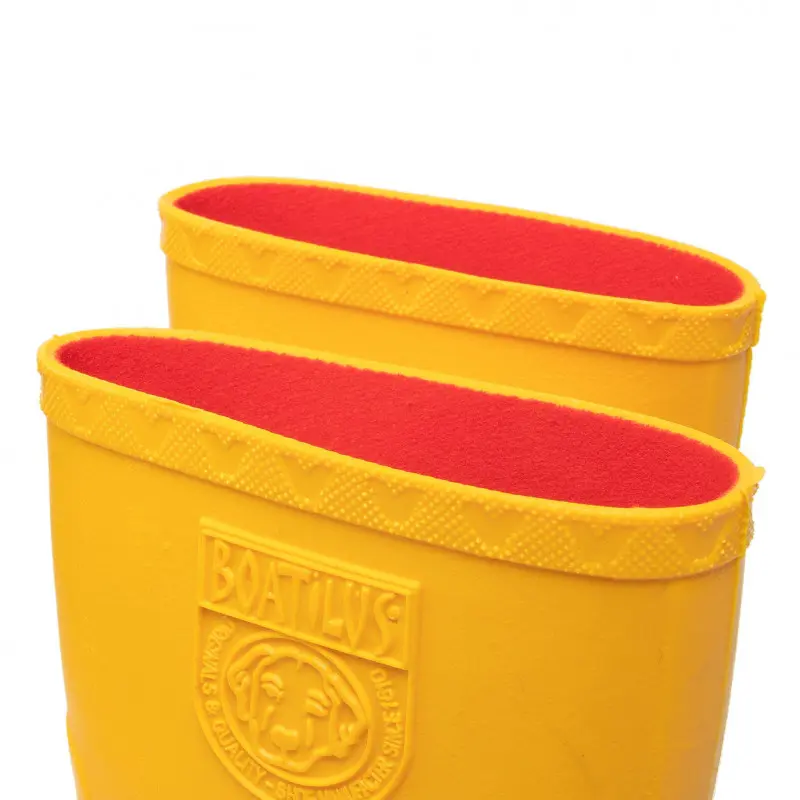 Boatilus | Laarzen Nautic Yellow/White Geel
