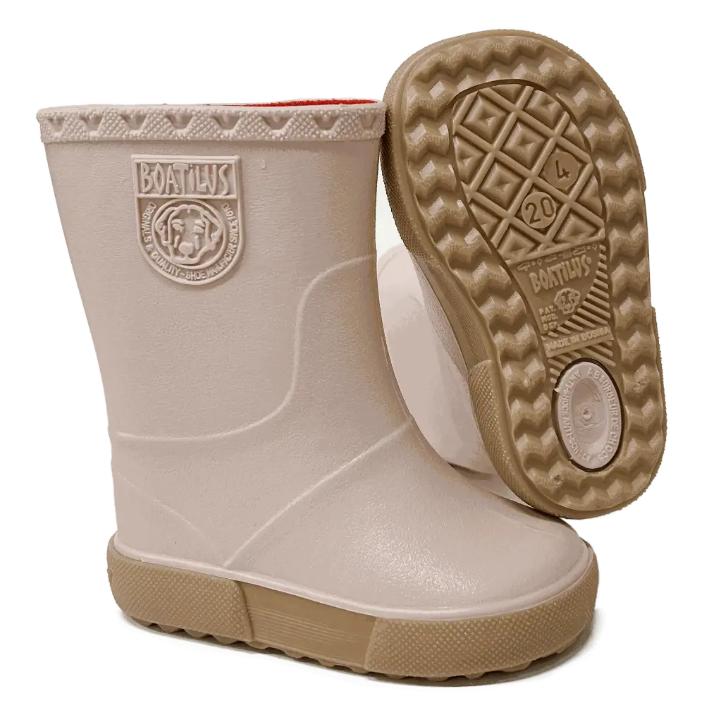 Boatilus | Laarzen Nautic Old Pink/Beige Roze