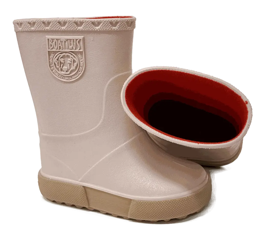 Boatilus | Laarzen Nautic Old Pink/Beige Roze
