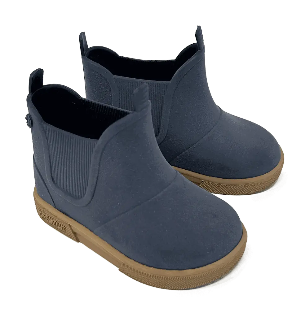 Boatilus | Laarzen Beatly Brushed Navy/Beige Blauw