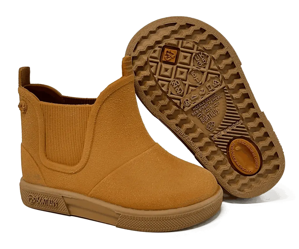 Boatilus | Laarzen Beatly Pumpkin/Beige Roest
