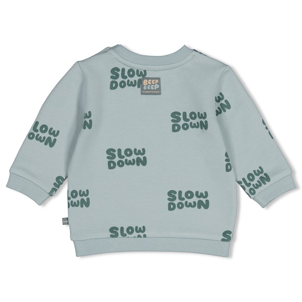 Feetje | Sweater Boys Beep Beep Mint