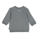 Feetje | Sweater Boys Beep Beep Zeegroen