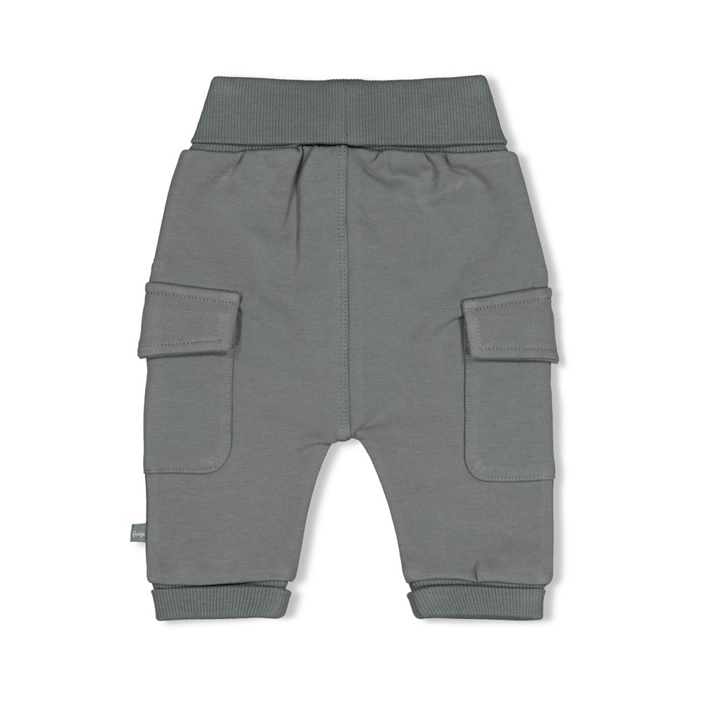 Feetje | Broek Boys Beep Beep Zeegroen