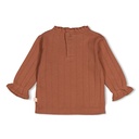Feetje | T-shirt Girls Forest Garden Longsleeve Bruin