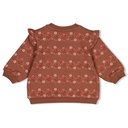 Feetje | Sweater Girls Forest Garden Bruin