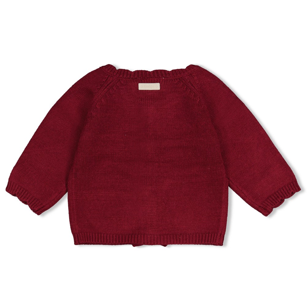 Feetje | Vest Girls My Little Love Bordeaux
