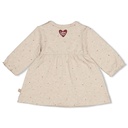 Feetje | Jurk Girls My Little Love Taupe Melange