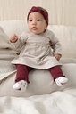 Feetje | Jurk Girls My Little Love Taupe Melange