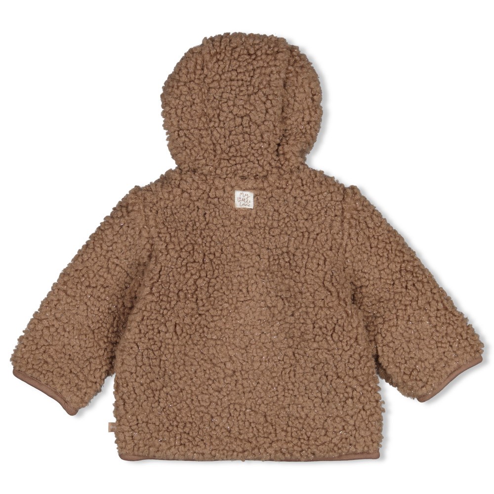 Feetje | Jas Girls My Little Love Reversible Taupe