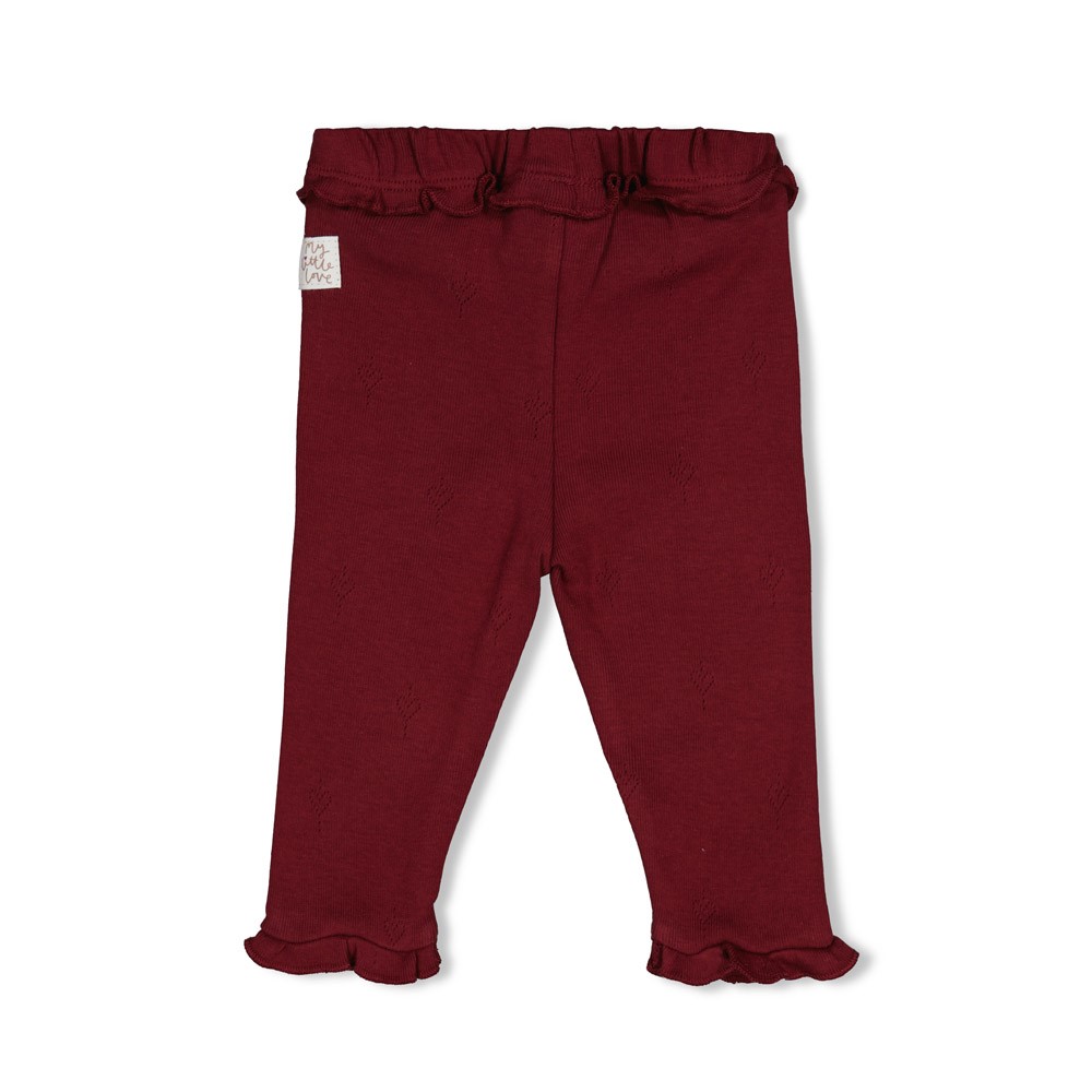 Feetje | Broek Girls My Little Love Bordeaux