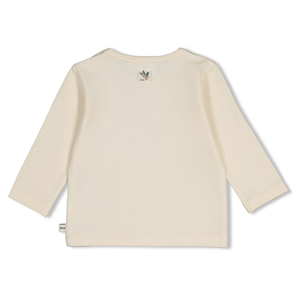 Feetje | T-shirt Boys Wiggle and Waddle Longsleeve Off White