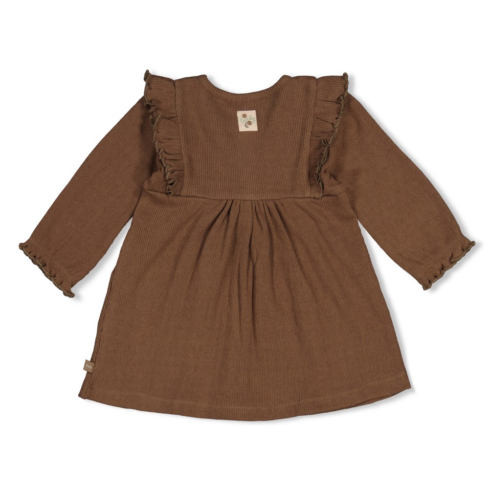 Feetje | Jurk Girls Lucky Bloombird Jade Bruin