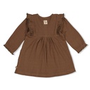 Feetje | Jurk Girls Lucky Bloombird Jade Bruin
