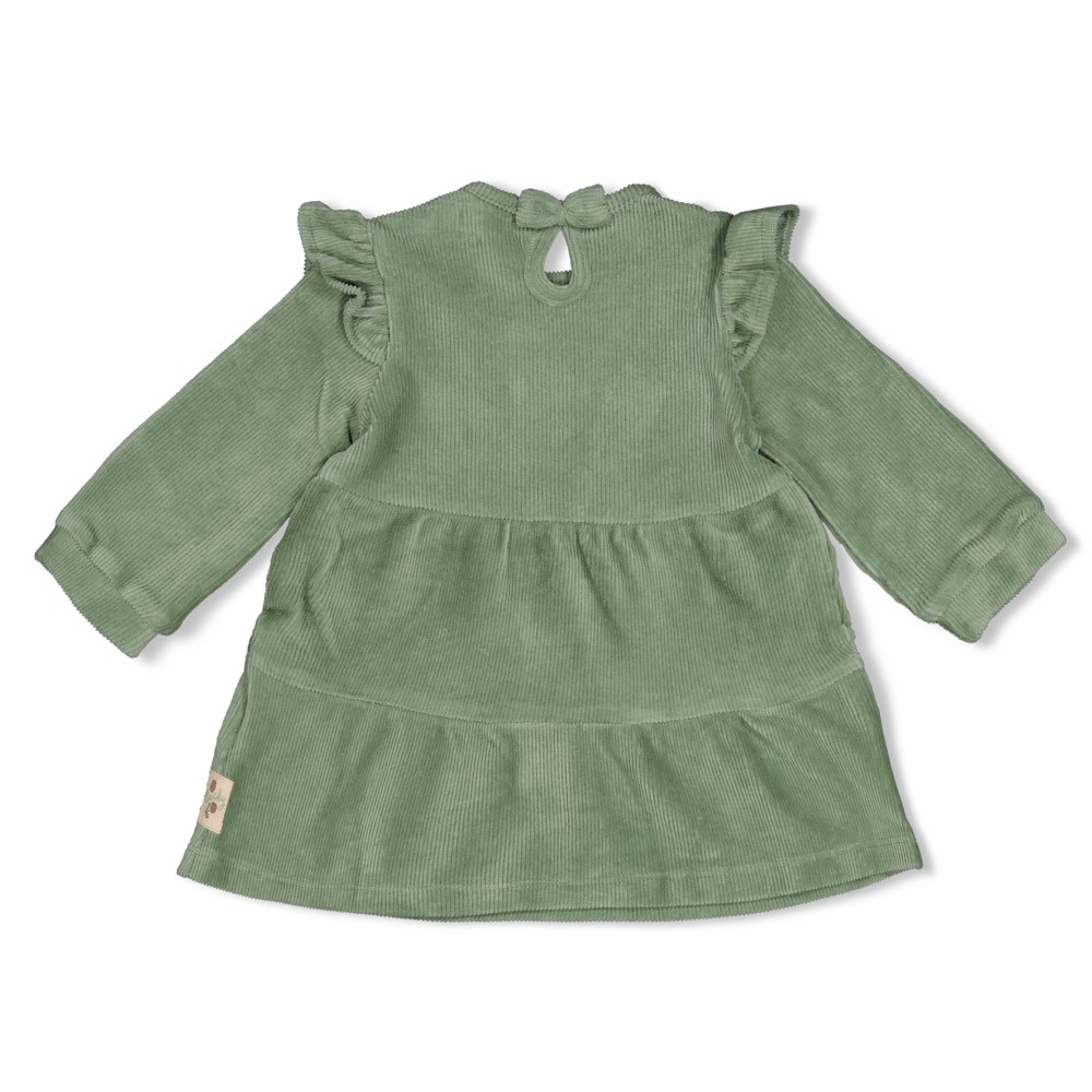 Feetje | Jurk Girls Lucky Bloombird Jade Groen