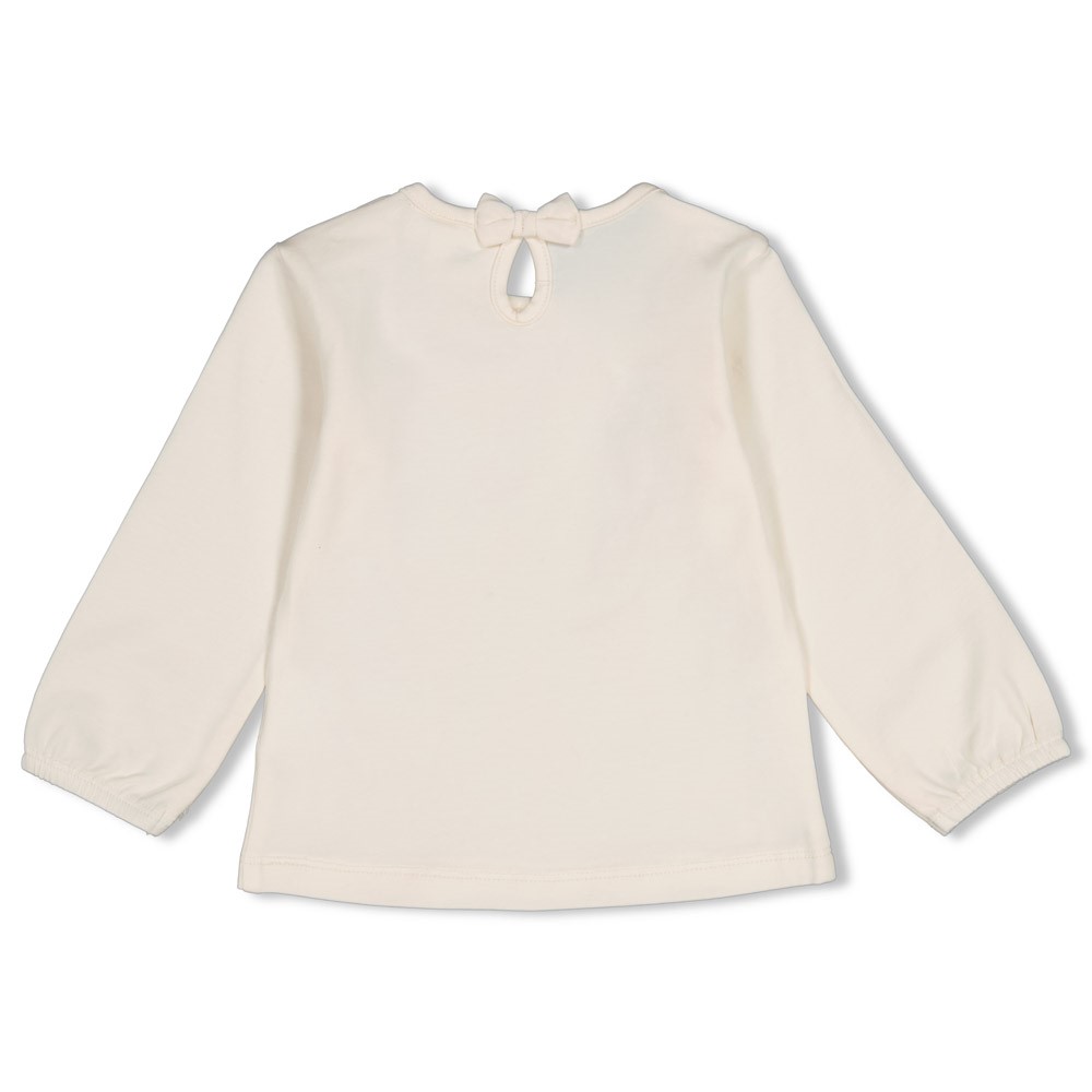 Feetje | T-shirt Girls Dress to Impress Longsleeve Off White Melange