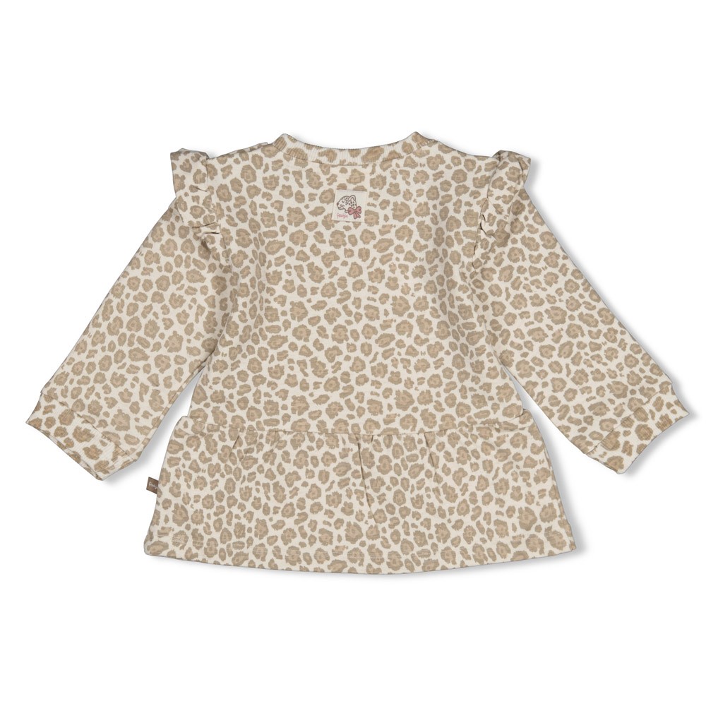 Feetje | Sweater Girls Dress to Impress Off White Melange