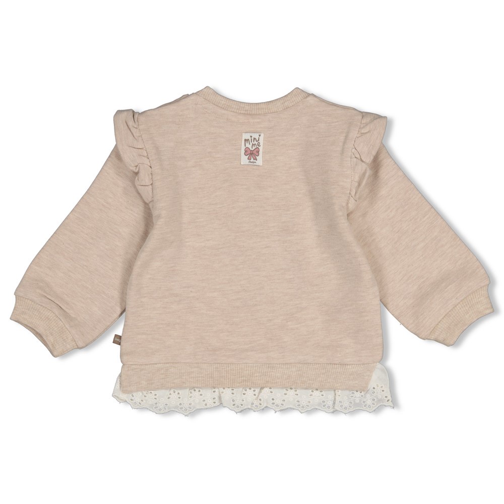 Feetje | Sweater Girls Dress to Impress Taupe Melange
