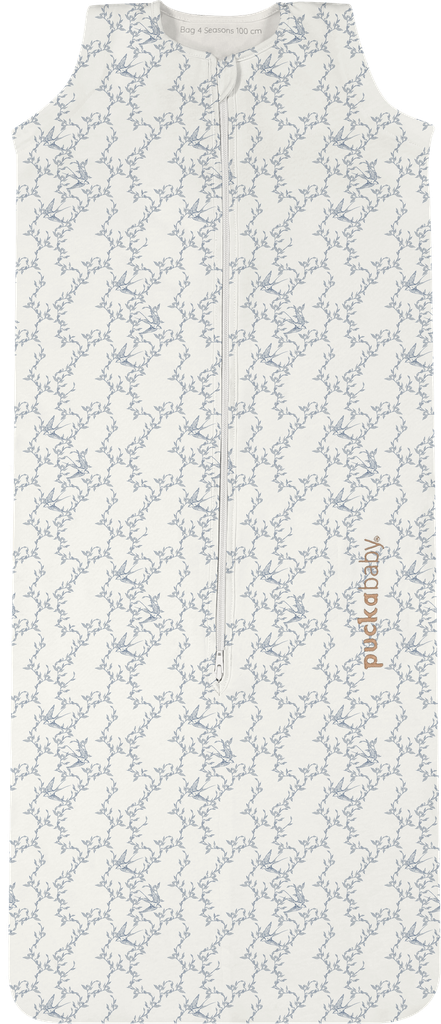 Puckababy | Slaapzak The Bag 4 Seasons Swallows 6M-2,5Y 100cm 