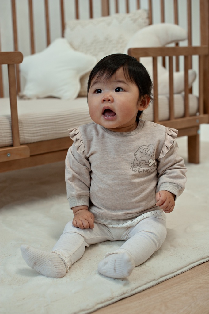 Feetje | Legging Girls Dress to Impress Off White Melange