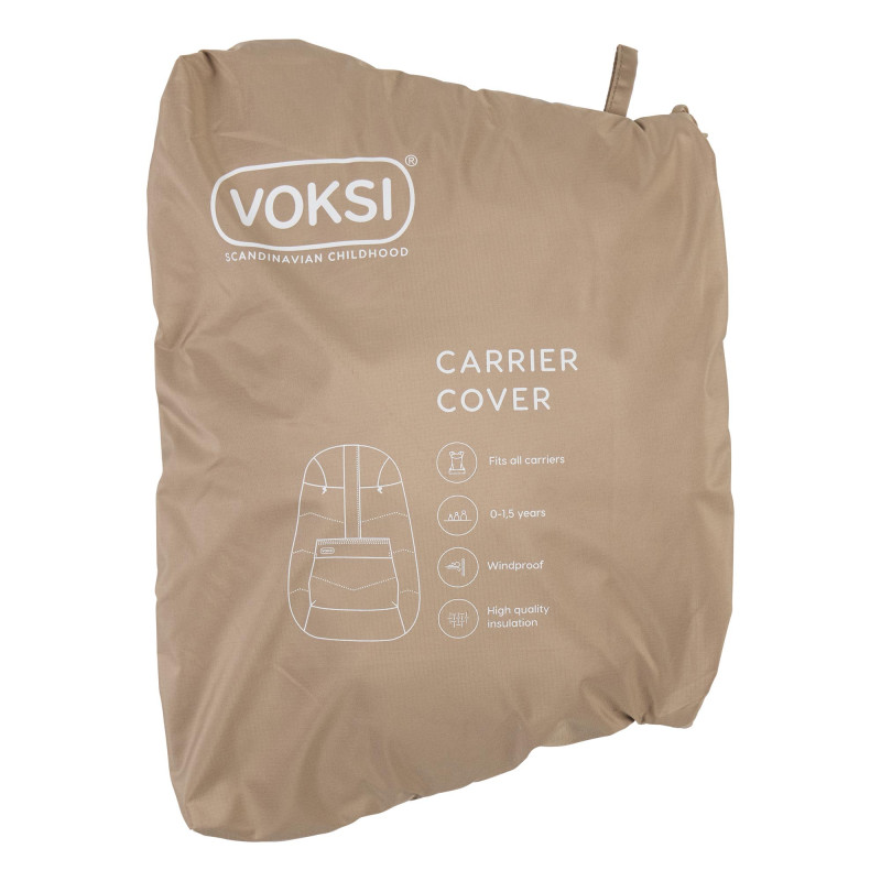 Voksi | Cover vr Babybuidel Huddle Dark Sand