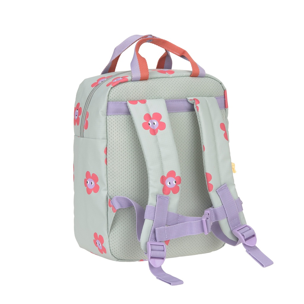 Laessig | Rugzak Mini Square Happy Trails Flower 20,5x11x27cm
