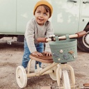 Banwood | fietsmand pin & ride clay