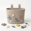 Banwood | fietsmand pin & ride sand