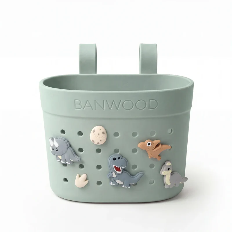 Banwood | Basket Pin Dinosaurs
