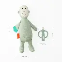Matchstick Monkey | Bijtring/Knuffel Aap Pluch Set 2-delig