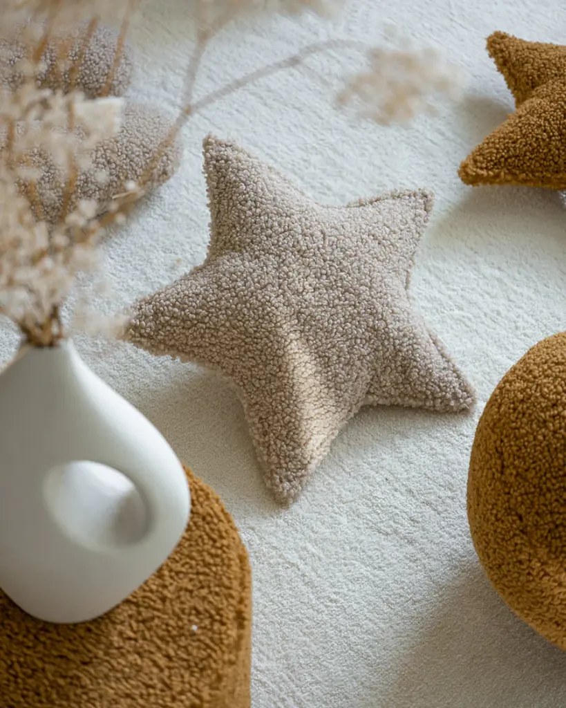 Wigiwama | Sierkussen Biscuit Star 37x40cm