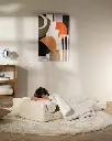 Wigiwama | Kinderzetel/Slaapzetel Flipster Cream White 