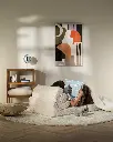 Wigiwama | Kinderzetel/Slaapzetel Flipster Cream White 