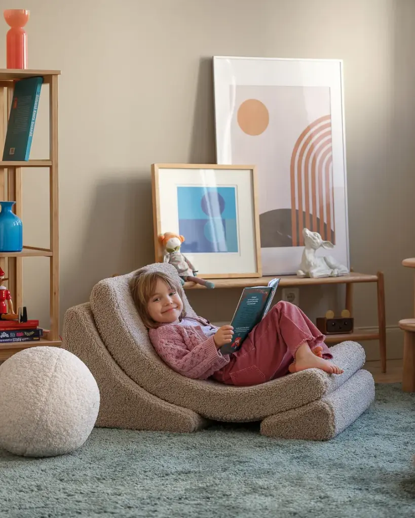 Wigiwama | Kinderzetel Moon Chair Biscuit 